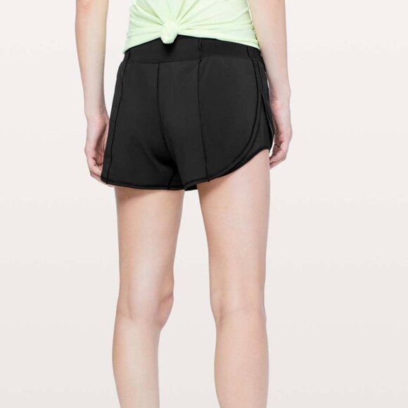 Lululemon Attack the Track 4” Shorts (Black) - Size 10 - Picture 9 of 11